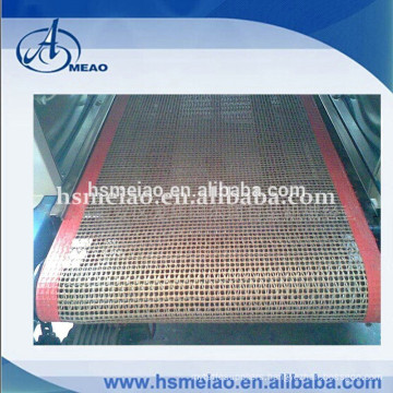 Heat resistance Teflon PTFE dry machine mesh conveyor belt